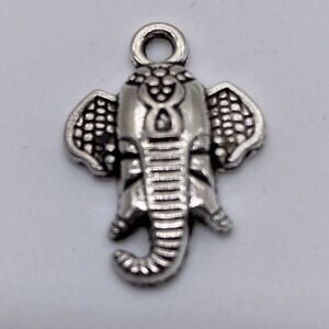 Animal Charm Pendant Tibetan Silver Tone Double Sided Pendant Item‎ 3449